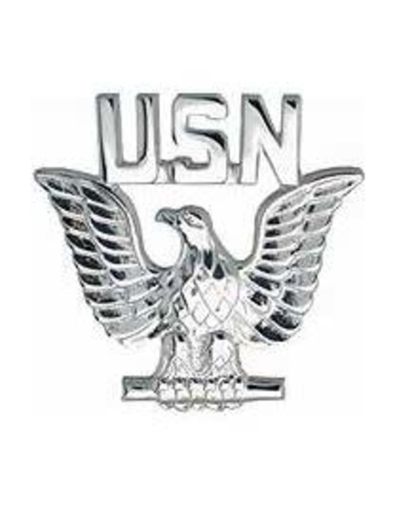 Pin Usn Enlisted Silver Military Outlet 