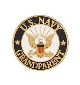 Pin - USN Logo Grandparent