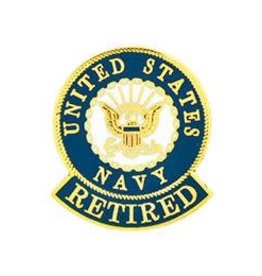Pin - USN Logo Retired