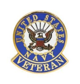 Pin - USN Logo Veteran