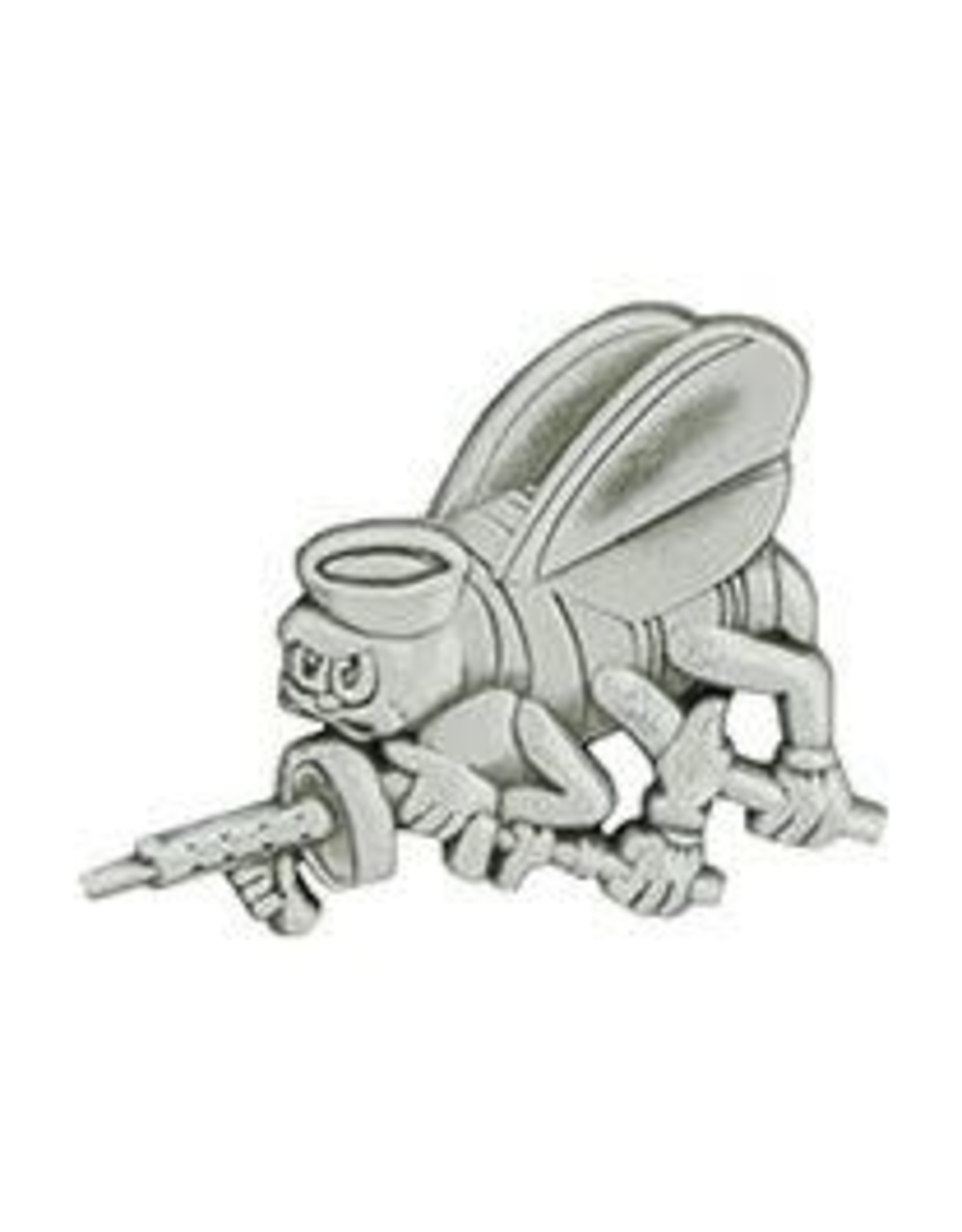 Pin - USN Seabees Emblem Pewter