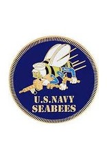 Pin - USN Seabees Logo XL