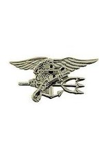 Pin - USN Seal Team Tri Silver