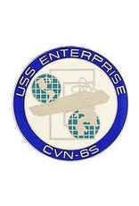 Pin - USN USS Enterprise (round)