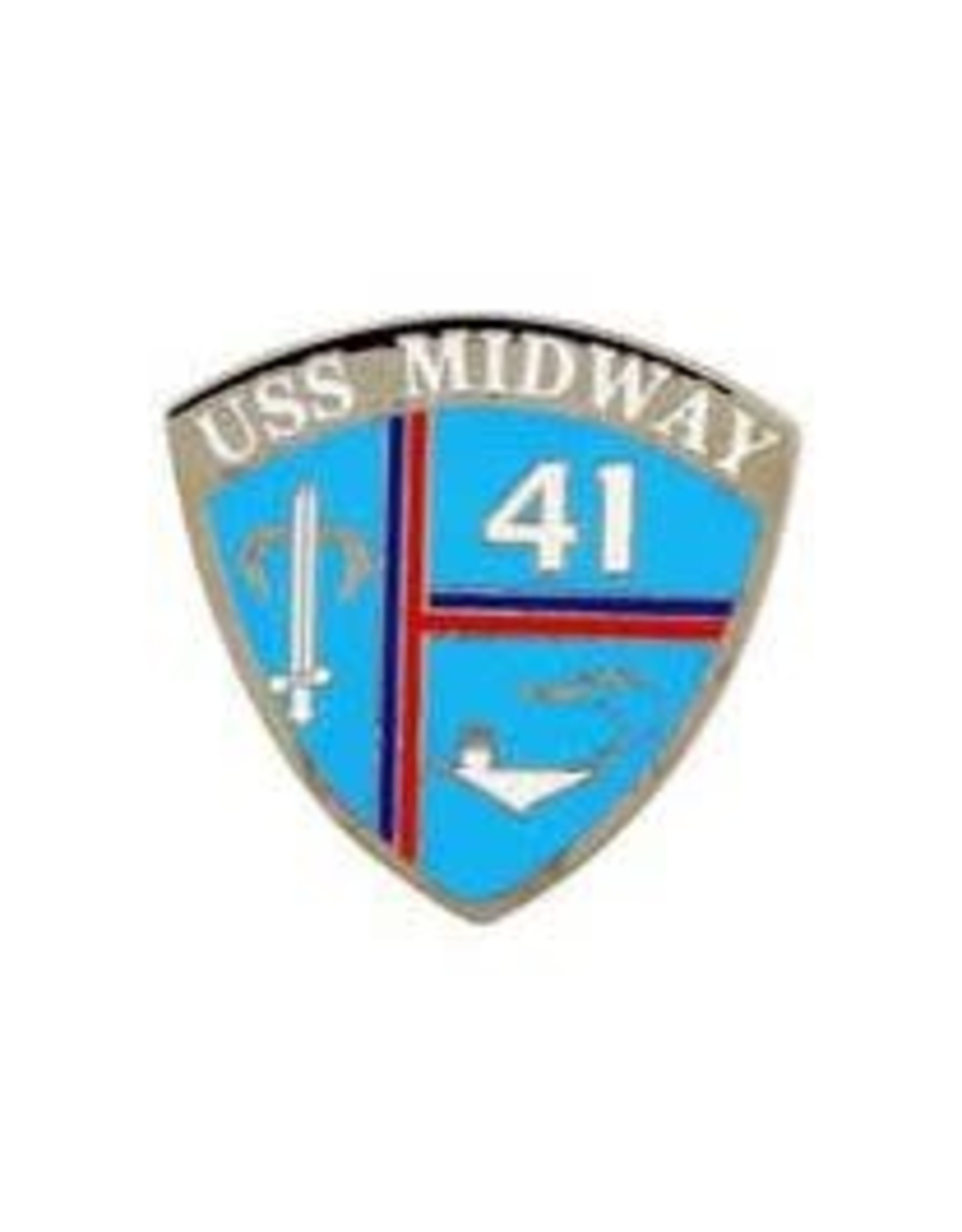 Pin - USN USS Midway Nickle