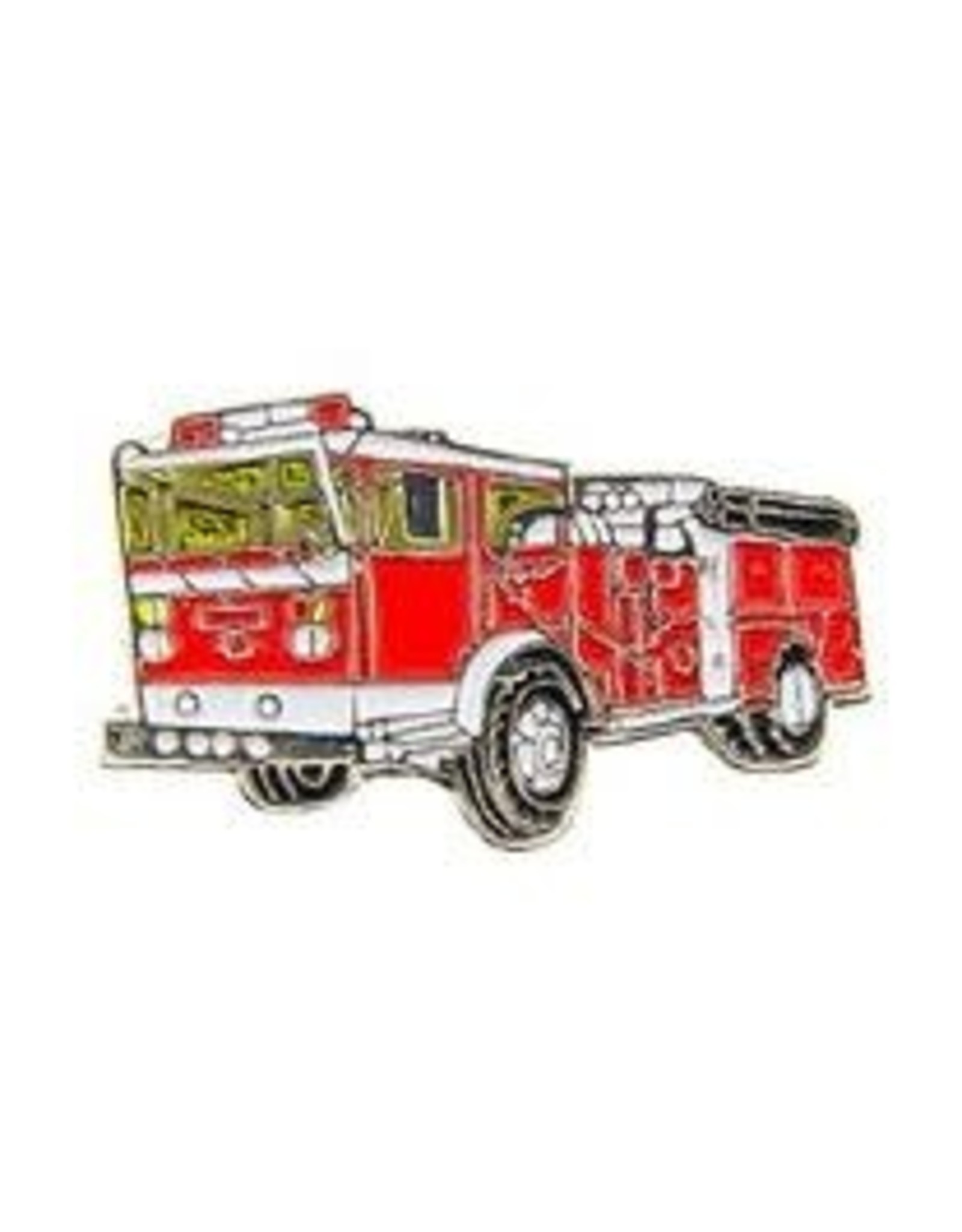 Pin - Vehicle Fire Truck Red