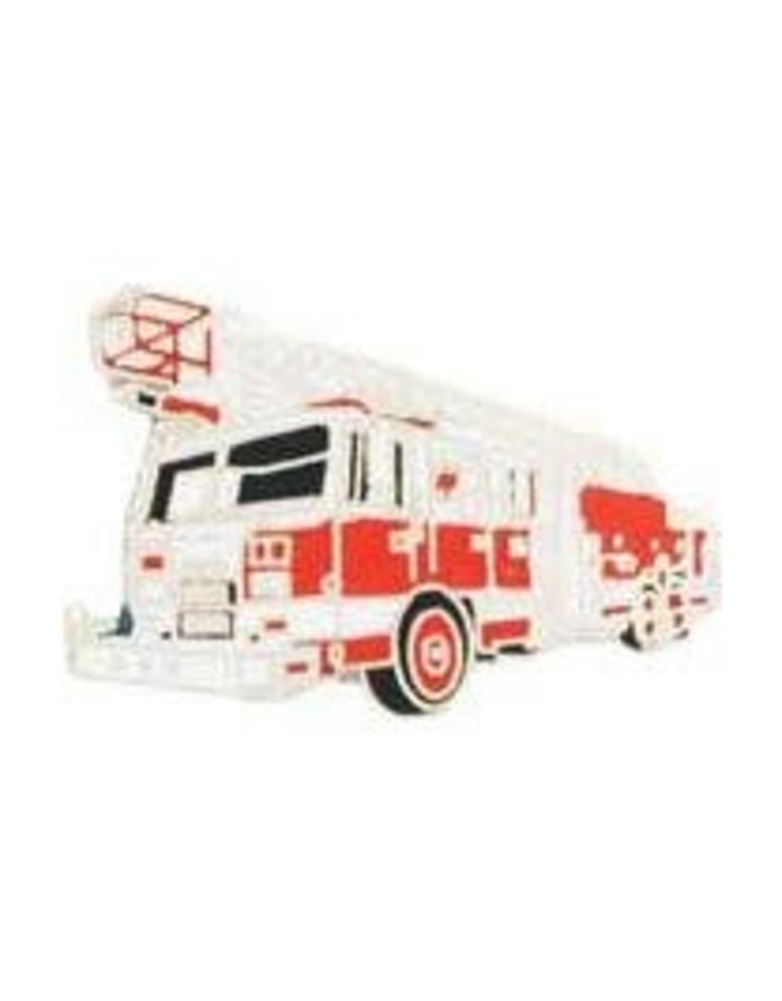 Pin - Vehicle Fire Truck Red 1500 GPM