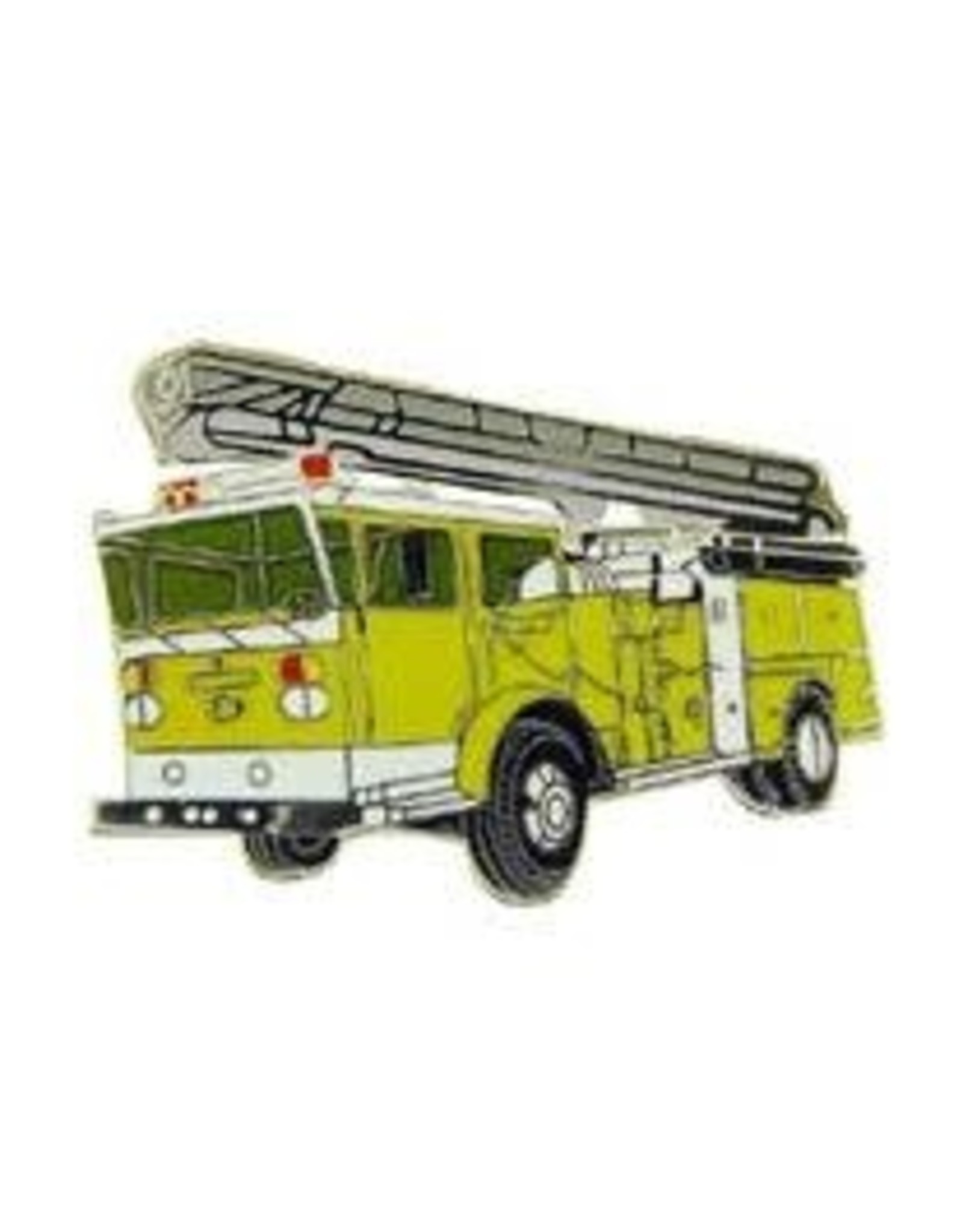 Pin - Vehicle Fire Truck Yellow