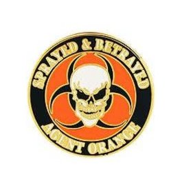 Pin - Vietnam Agent Orange Sprayed & Betrayed