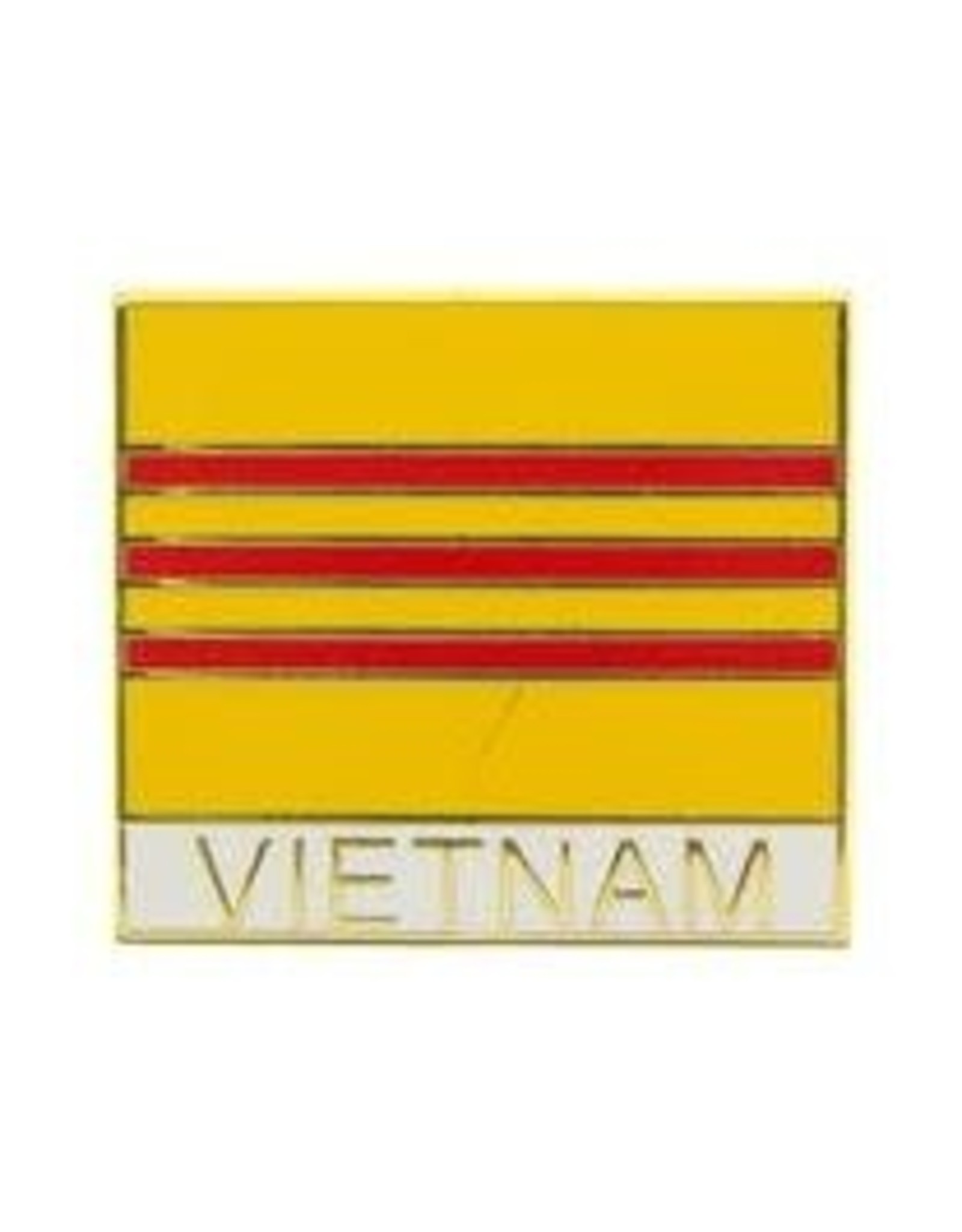 Pin - Vietnam Flag w/ Viet Tab