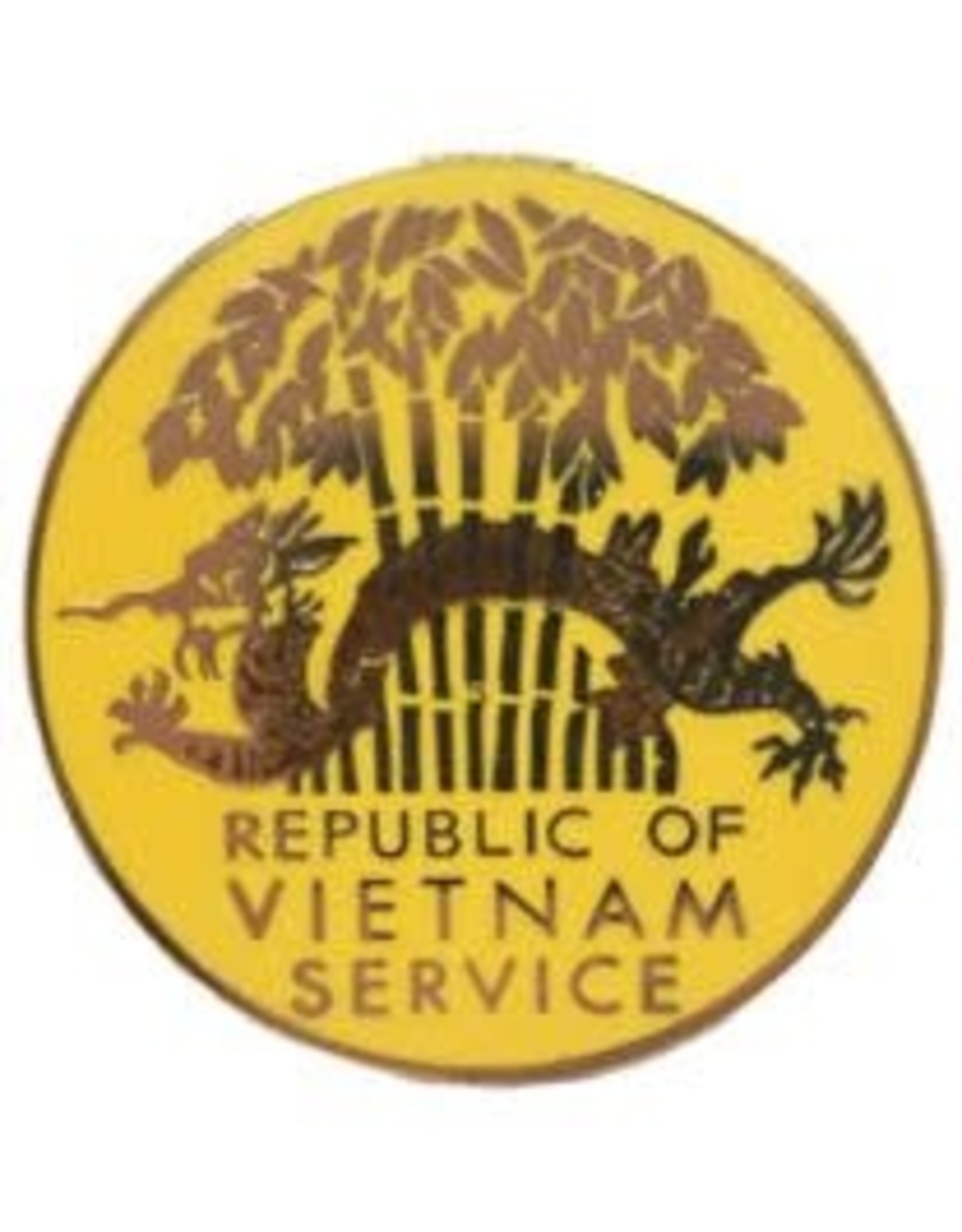 Pin - Vietnam Map Rep of Viet Serv