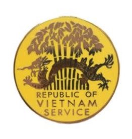 Pin - Vietnam Map Rep of Viet Serv