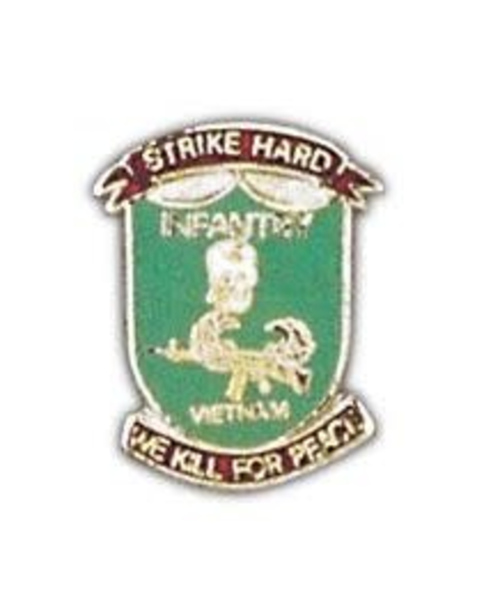 Pin - Vietnam Strike Hard, We Kill for Peace