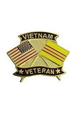 Pin - Vietnam Veteran Flags 1