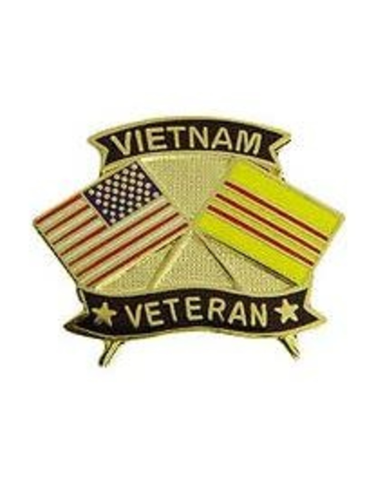Pin - Vietnam Veteran Flags 1