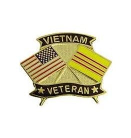 Pin - Vietnam Veteran Flags 1