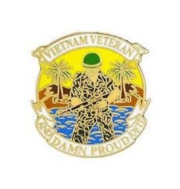 Pin - Vietnam Veteran Proud