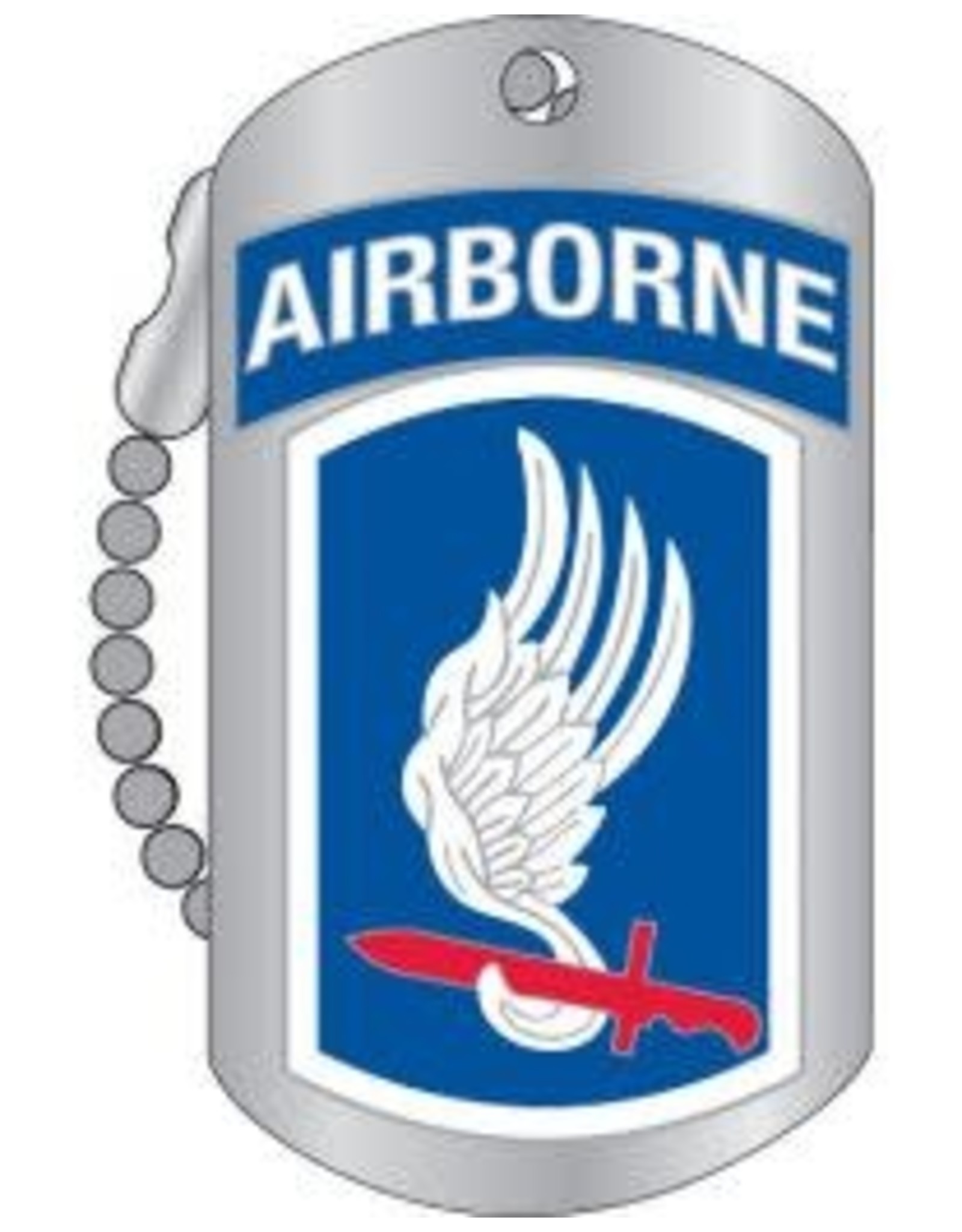 Pin - Wing Army 173rd A/B Dog Tag