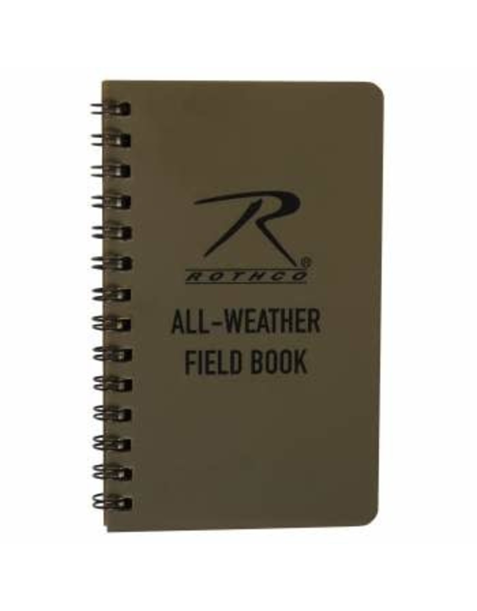 Side Spiral All Weather Notebook 3"x5" Coyote
