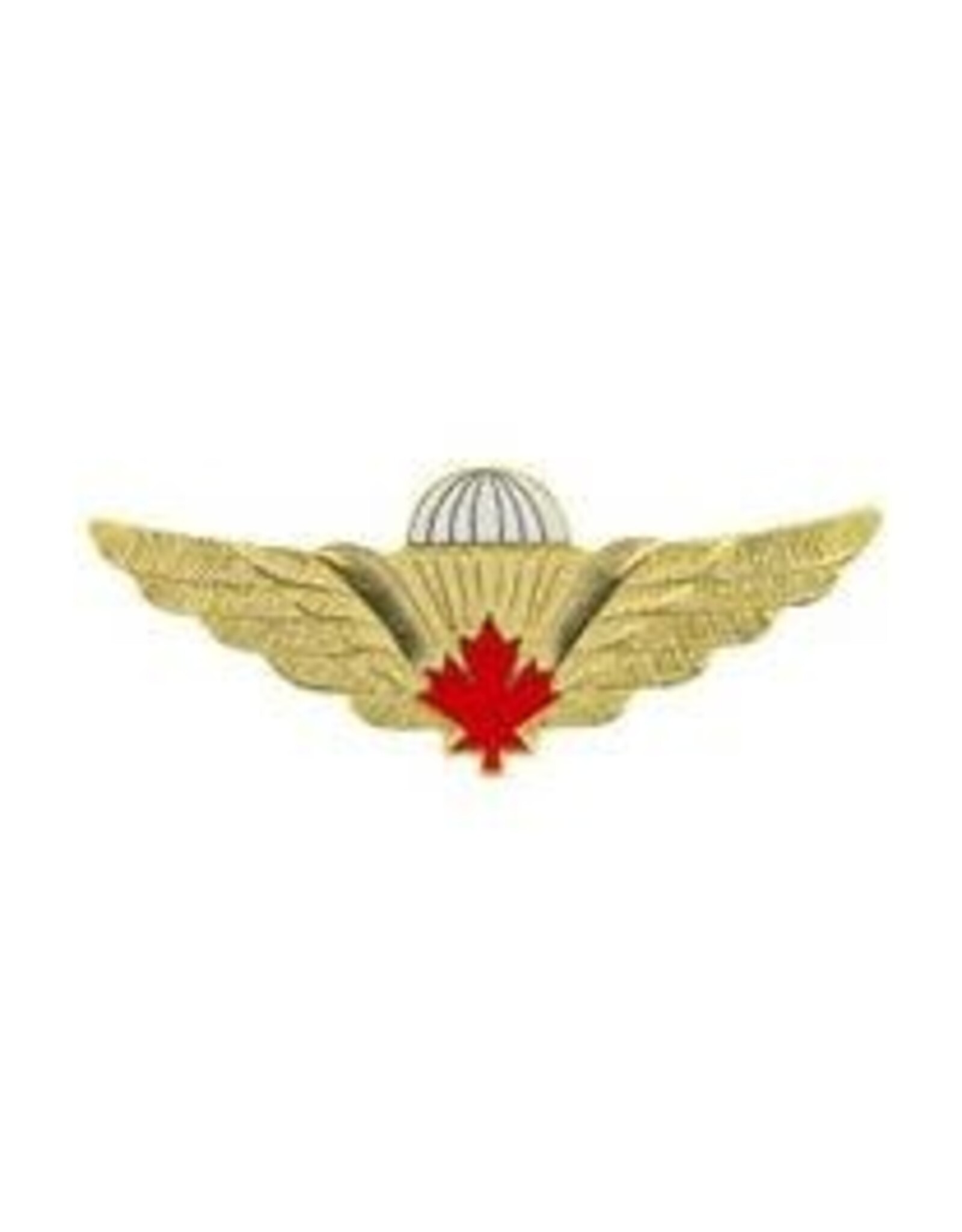 Pin - Wing Canadian Jump Gold/Red