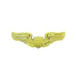 Pin - Wing USAF Pilot Basic Gold Tone