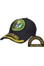 Embroidered Cap - Army Retired