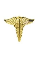 Pin - Army Medic Caduceus Gold