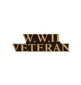 Pin - WWII Scroll Veteran