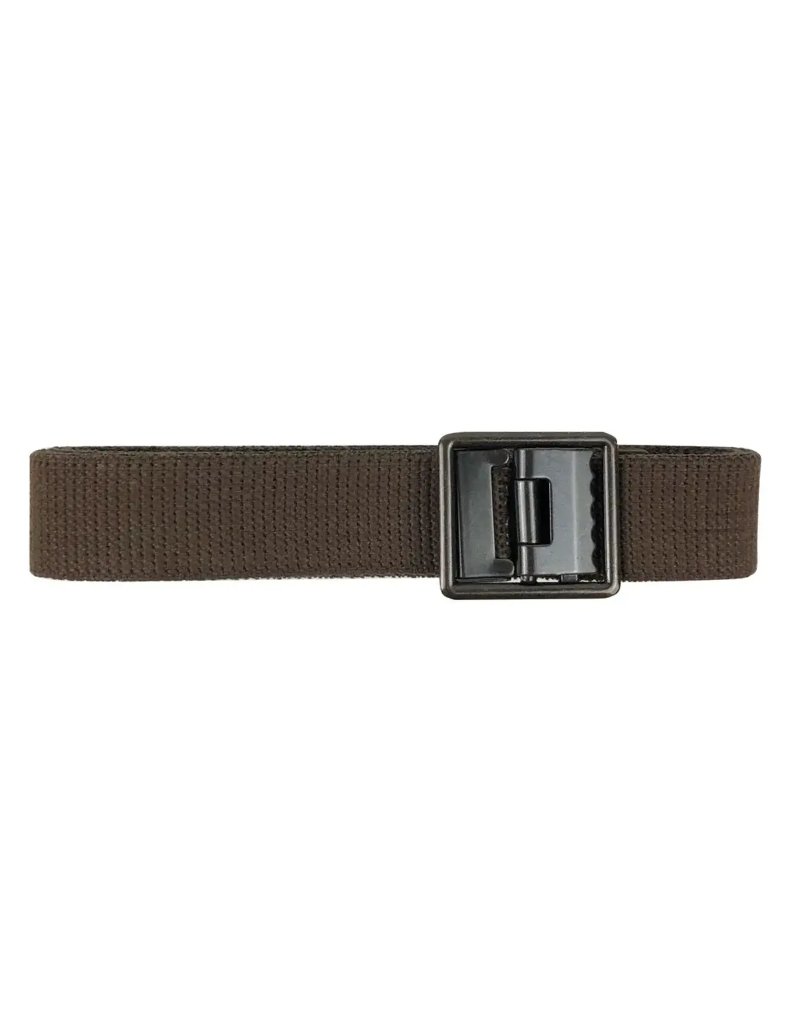 Vanguard Web Belt Brown Cotton with AGSU Buckle and Tip