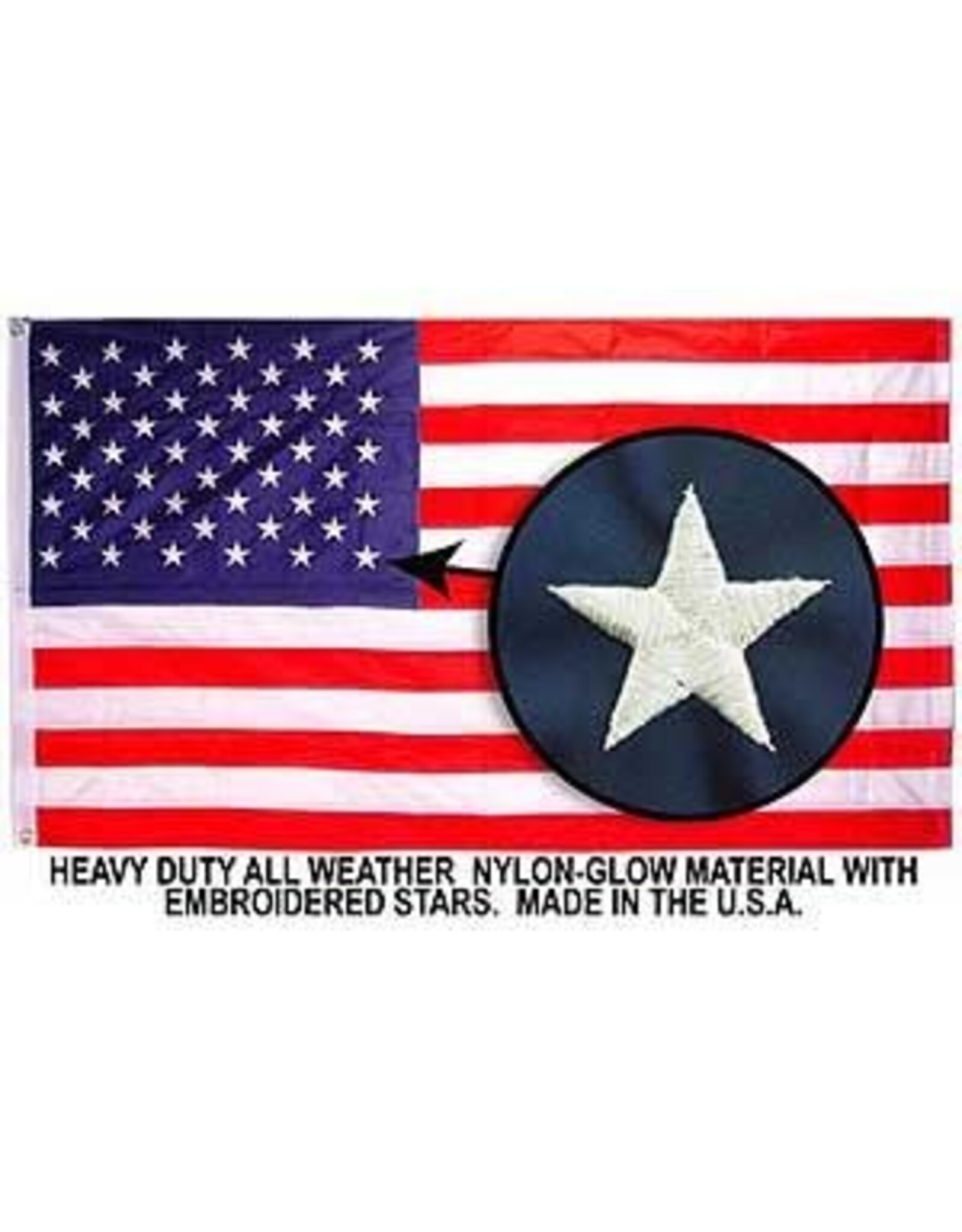 Flag - 5'x8' - USA Flag Made in USA