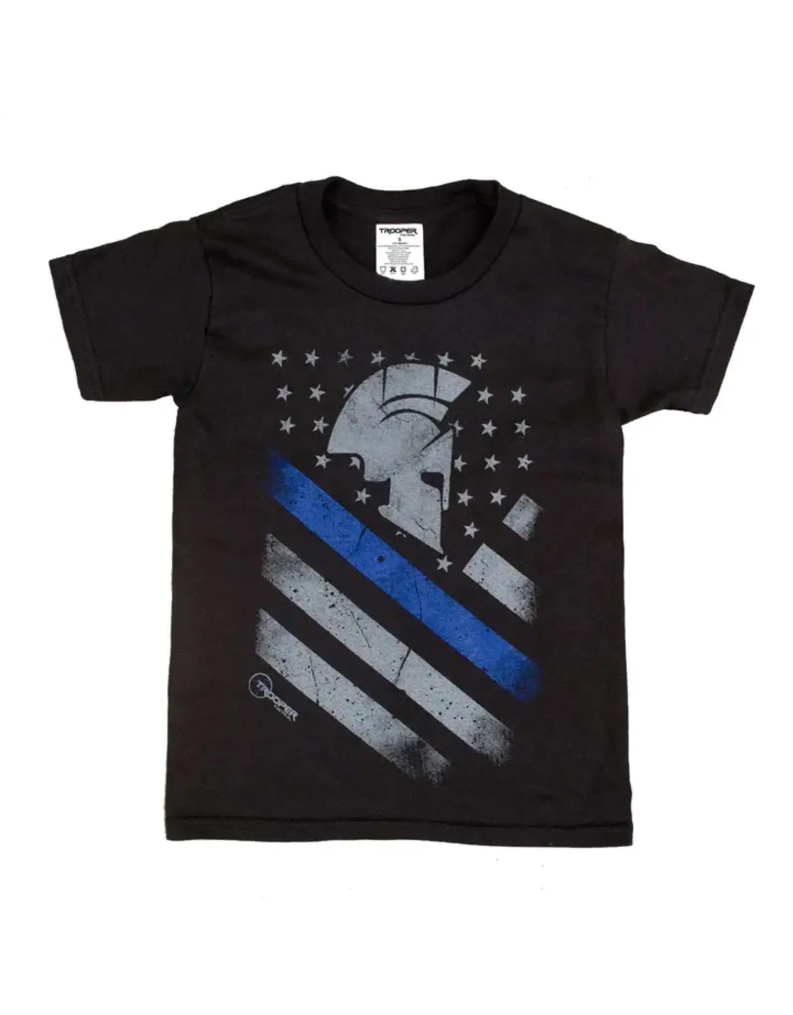 Thin Blue Line Spartan Youth T-Shirt