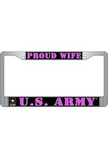 Army Wife License Plate Frame