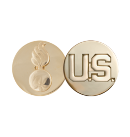 Enlisted Pin - Ordnance Gold