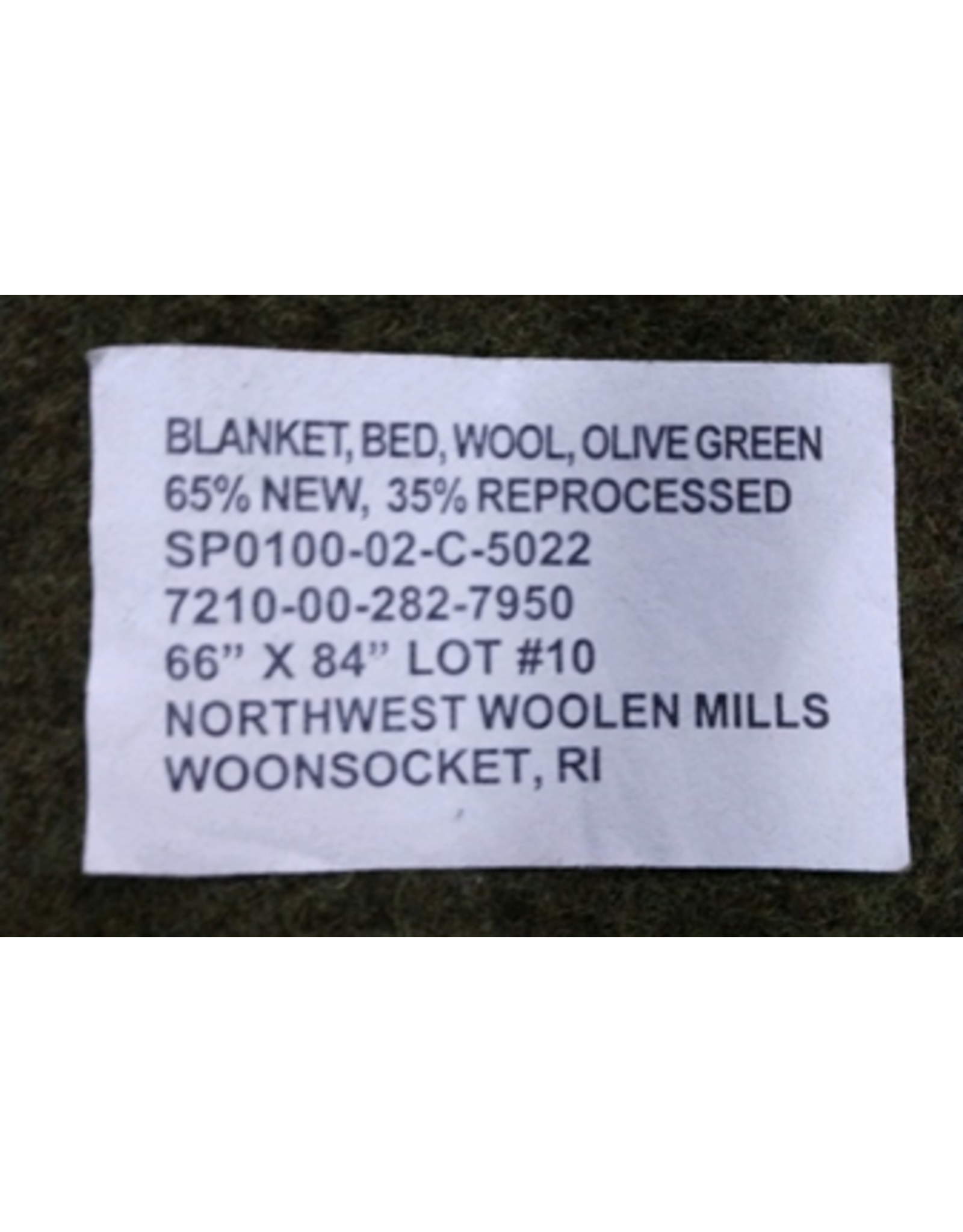 GI Issue Wool Blanket