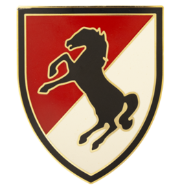 11th Armored Cavalry Regiment ID Badge