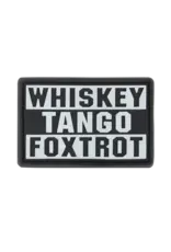 PVC Moral Patch - Whiskey Tango Foxtrot
