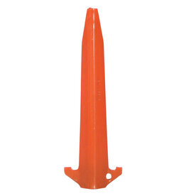 Orange Aluminum Tent Stake