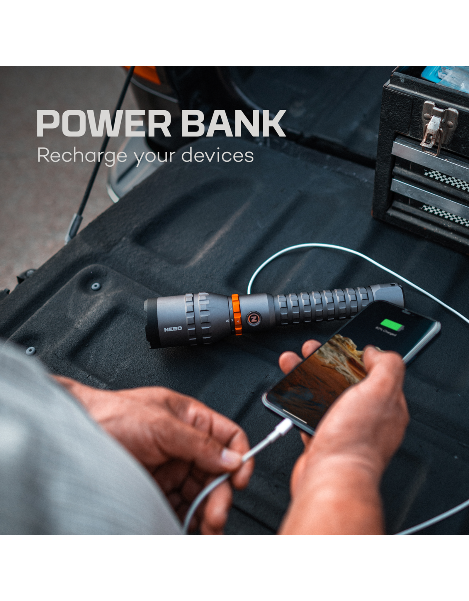 Nebo Davinci 8000 Rechargable Flashlight