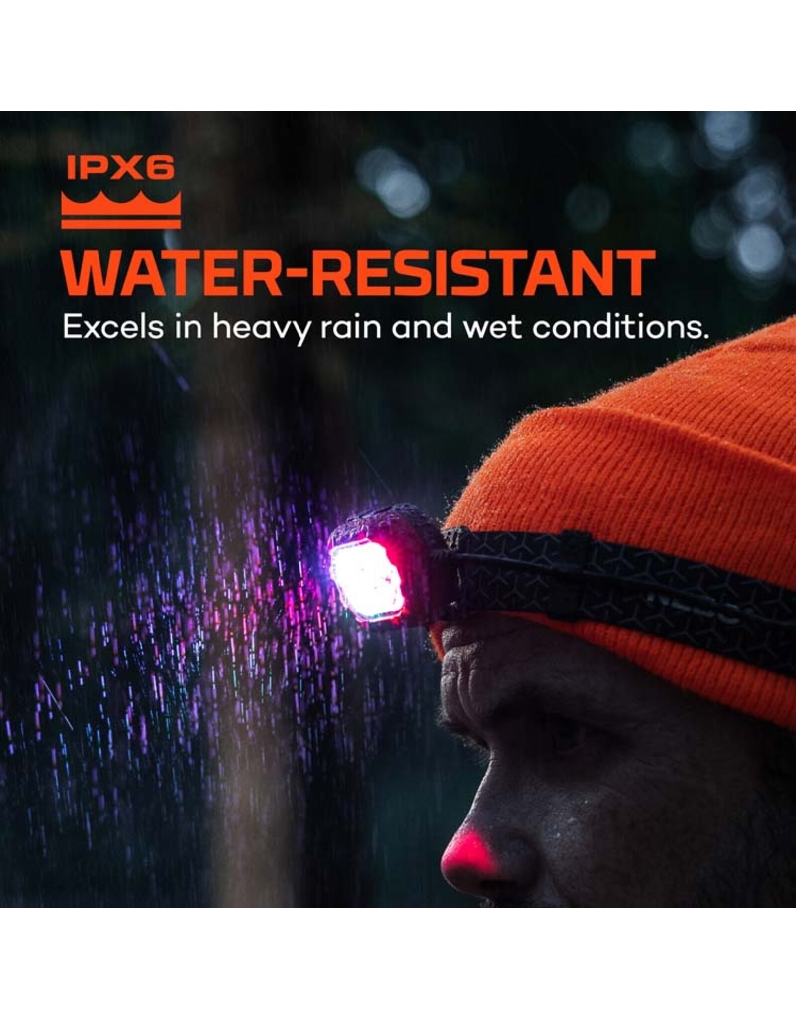 Nebo IllumaTrace Blood Tracker Rechargable Headlamp