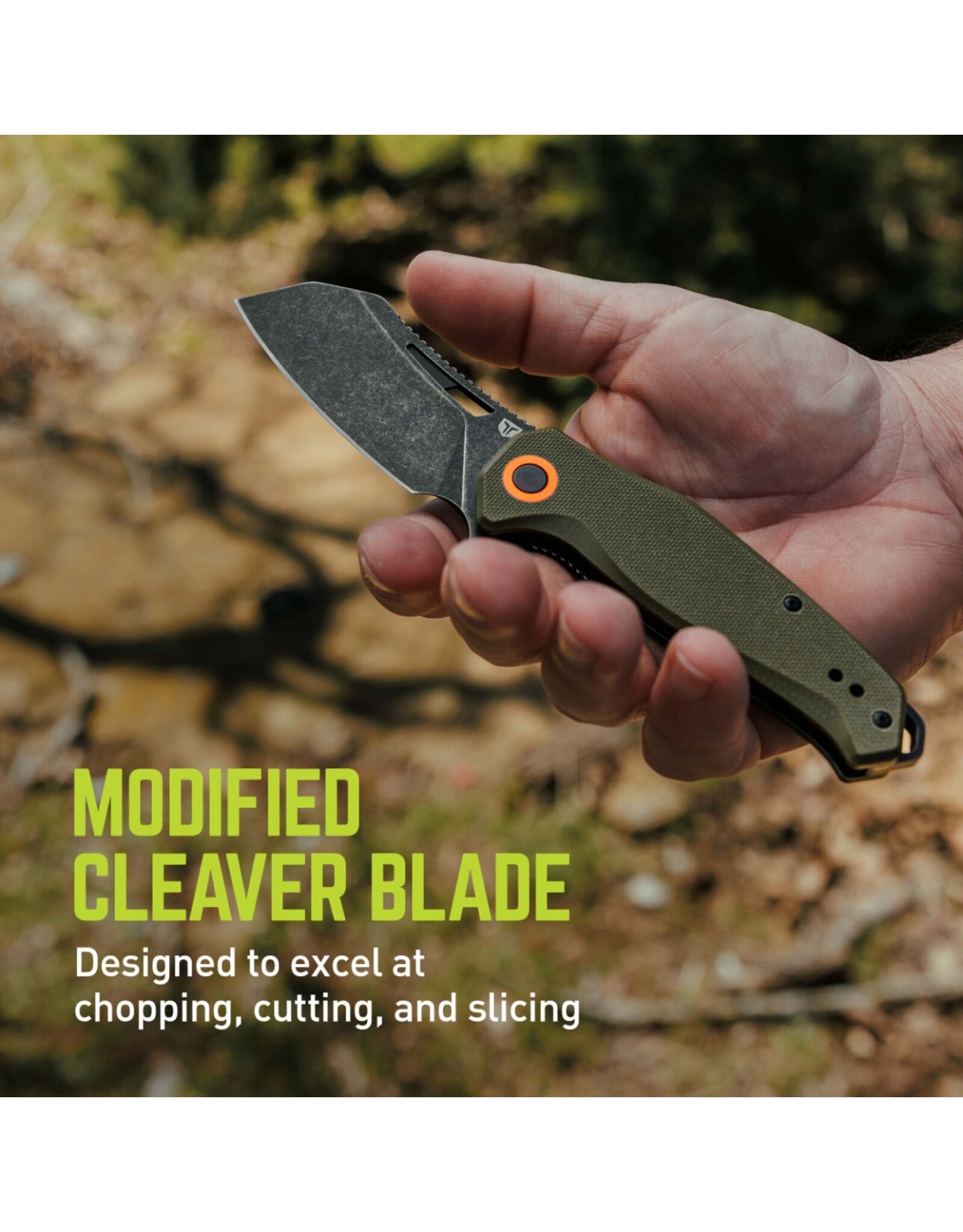MAAR 2.75" Cleaver Flipper Knife