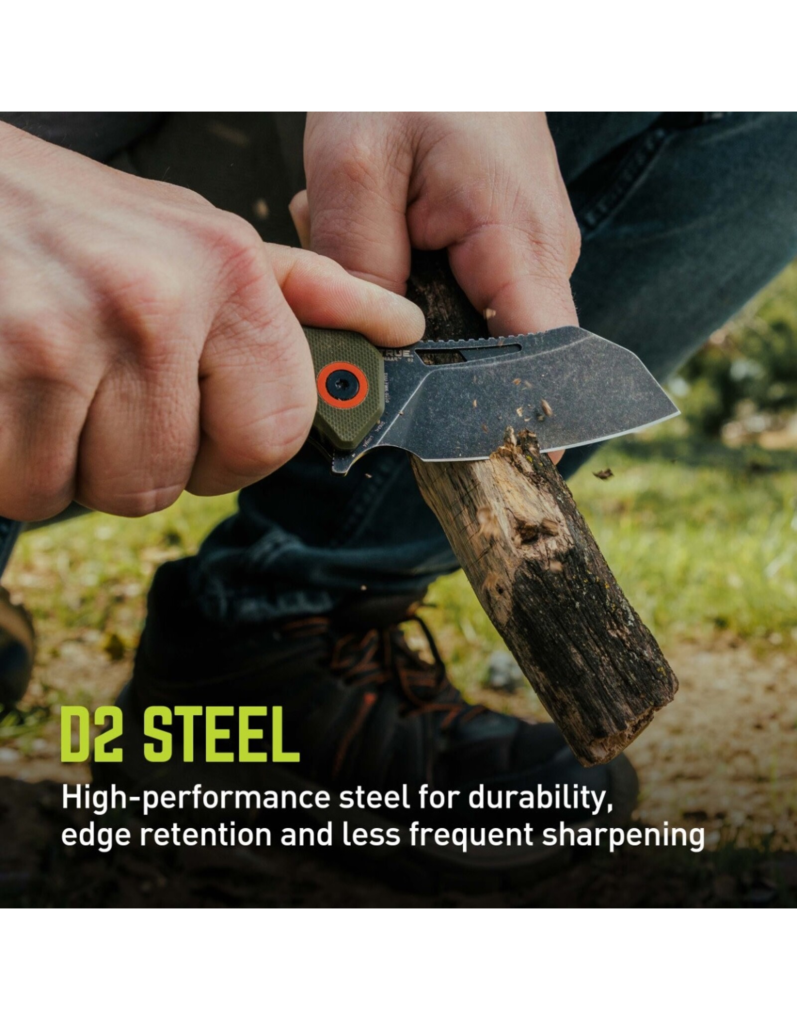 MAAR 2.75" Cleaver Flipper Knife