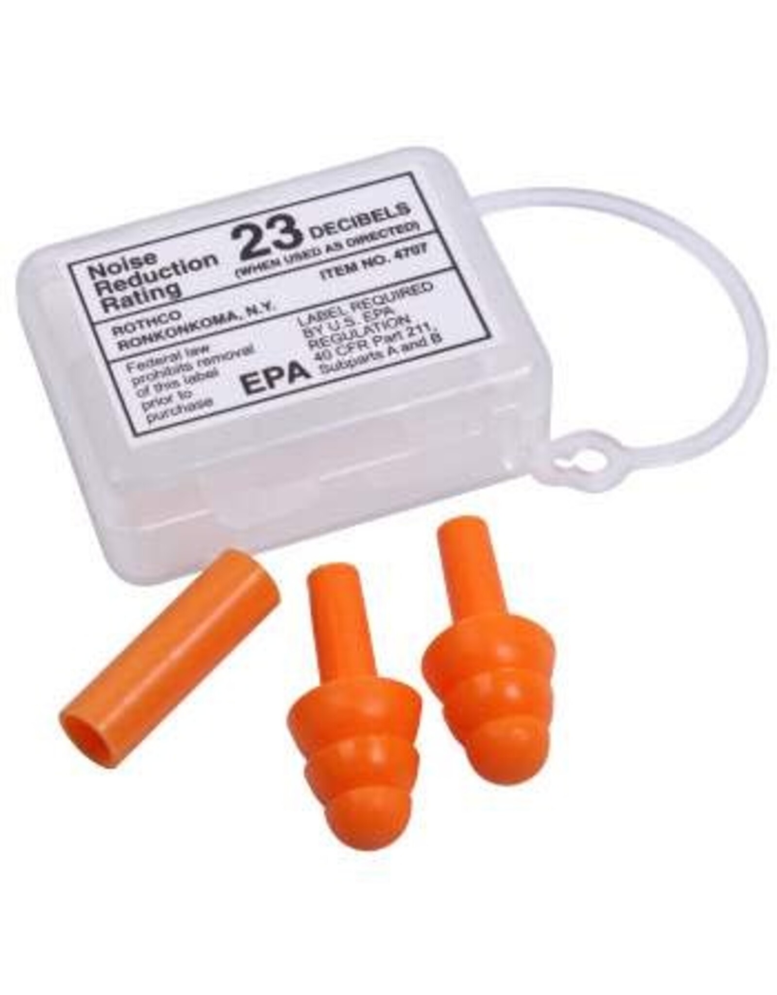 GI Type Silicon Earplugs