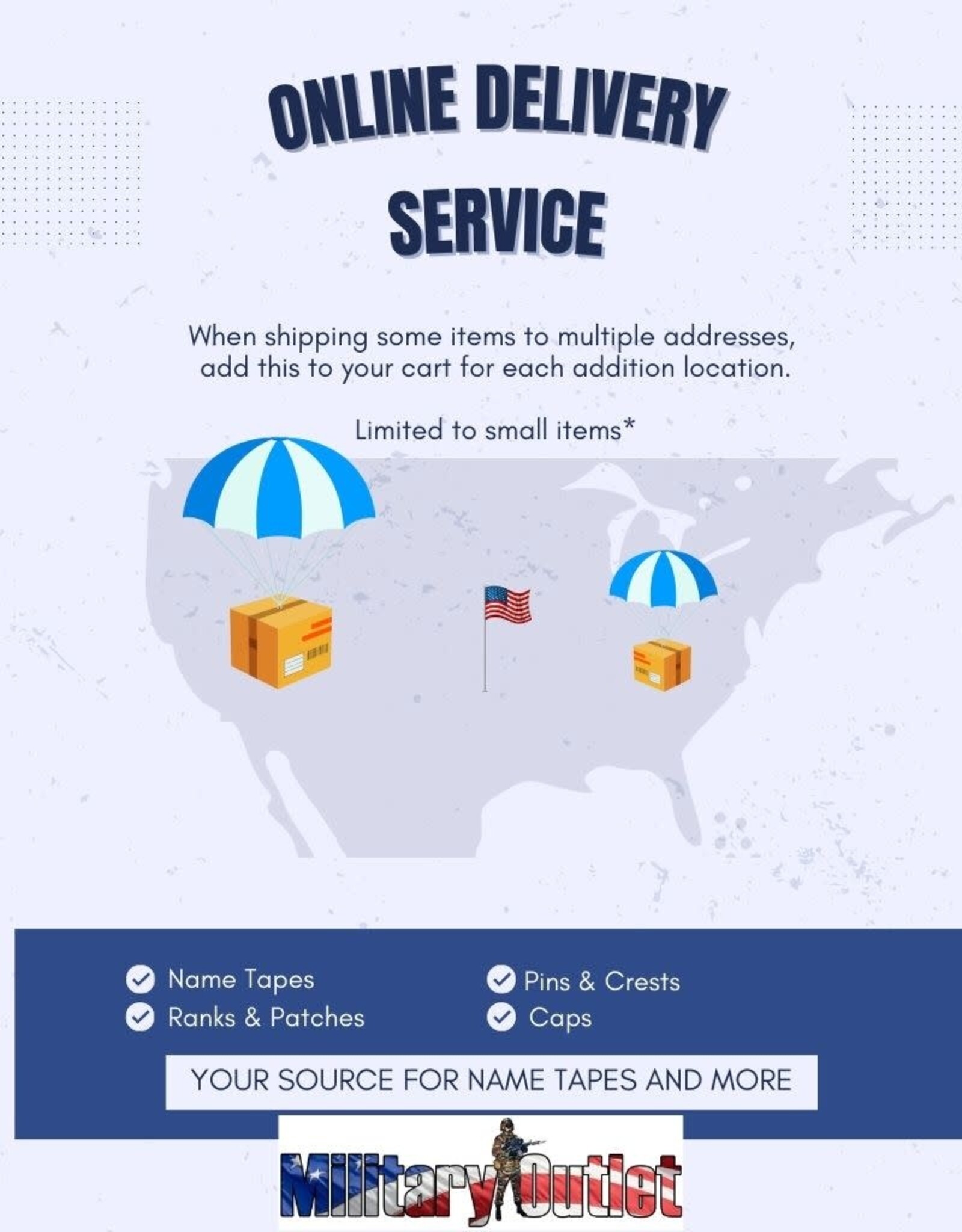 Small Item - Per Shipping Address