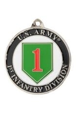 Keychain - 1st Infantry Division - Metal