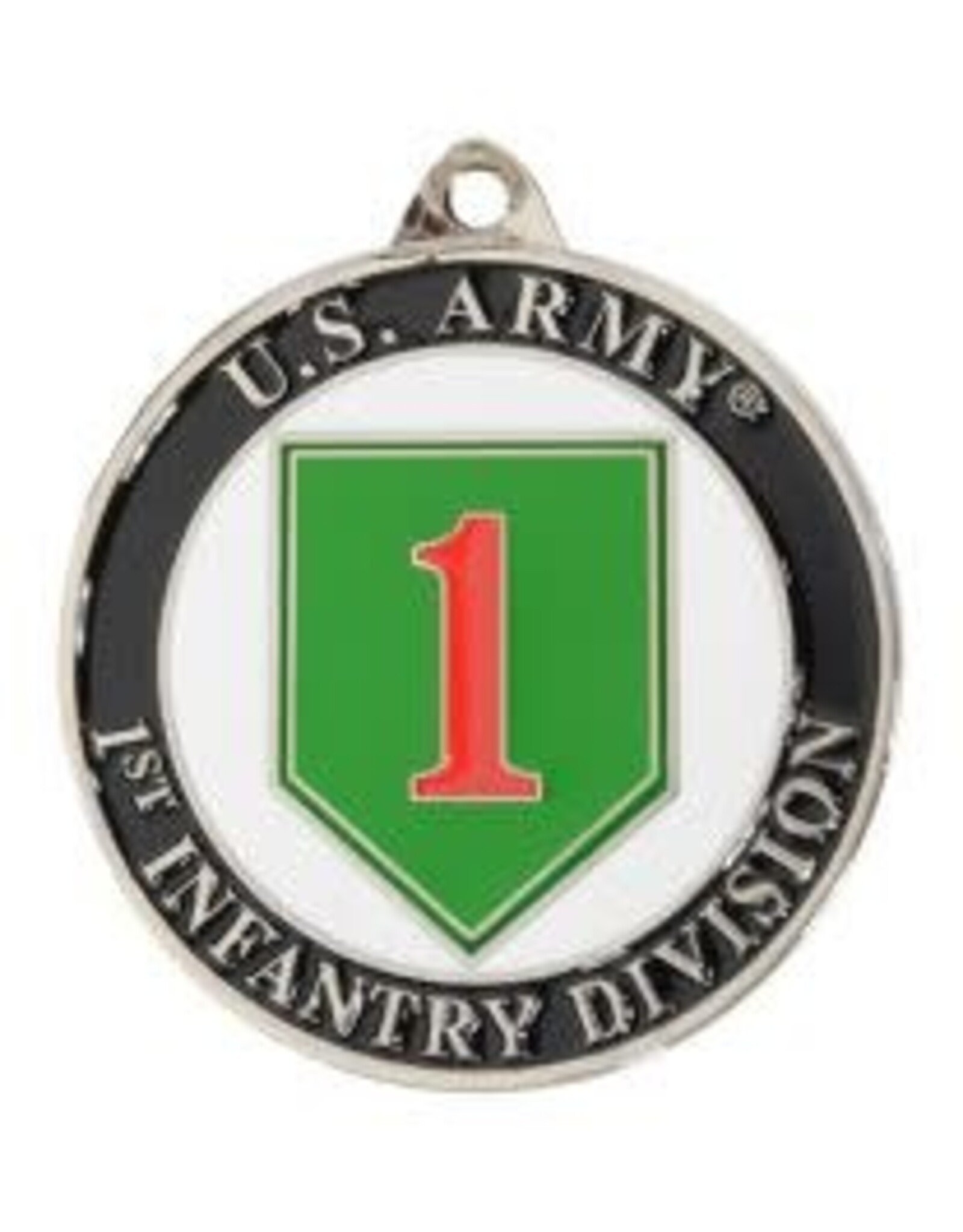 Keychain - 1st Infantry Division - Metal