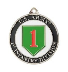 Keychain - 1st Infantry Division - Metal