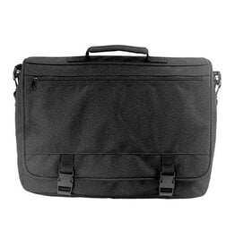 Flapover Attache Case Messenger Bag
