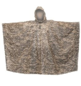 GI Issue Military Poncho ACU