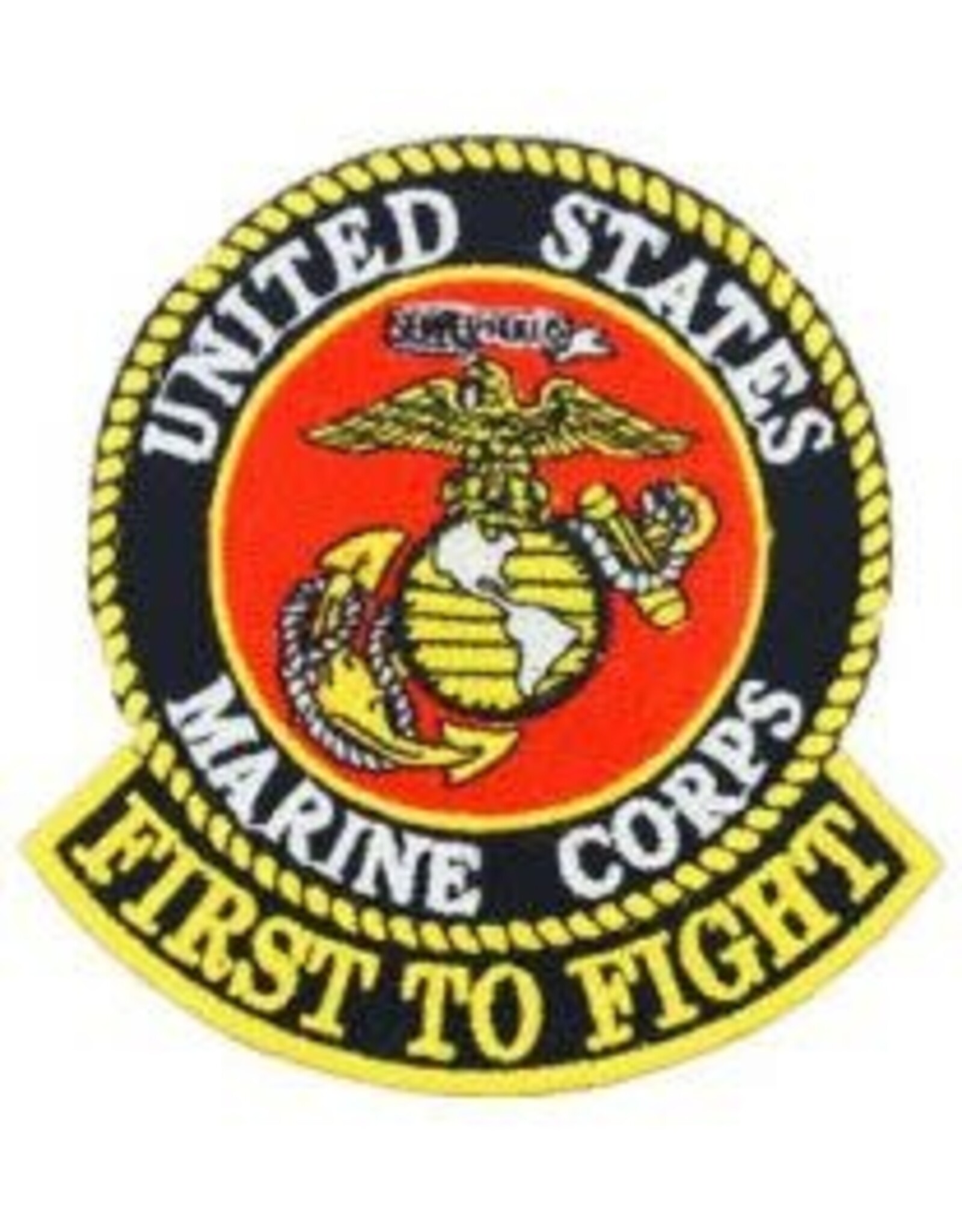 Patch - USMC First To Fight 12"