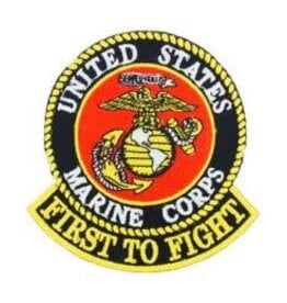 Patch - USMC First To Fight 12"